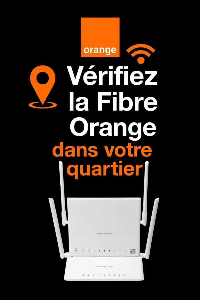 🟠 Éligibilité Fibre Orange dans mon quartier – Fibre Optique Orange Maroc