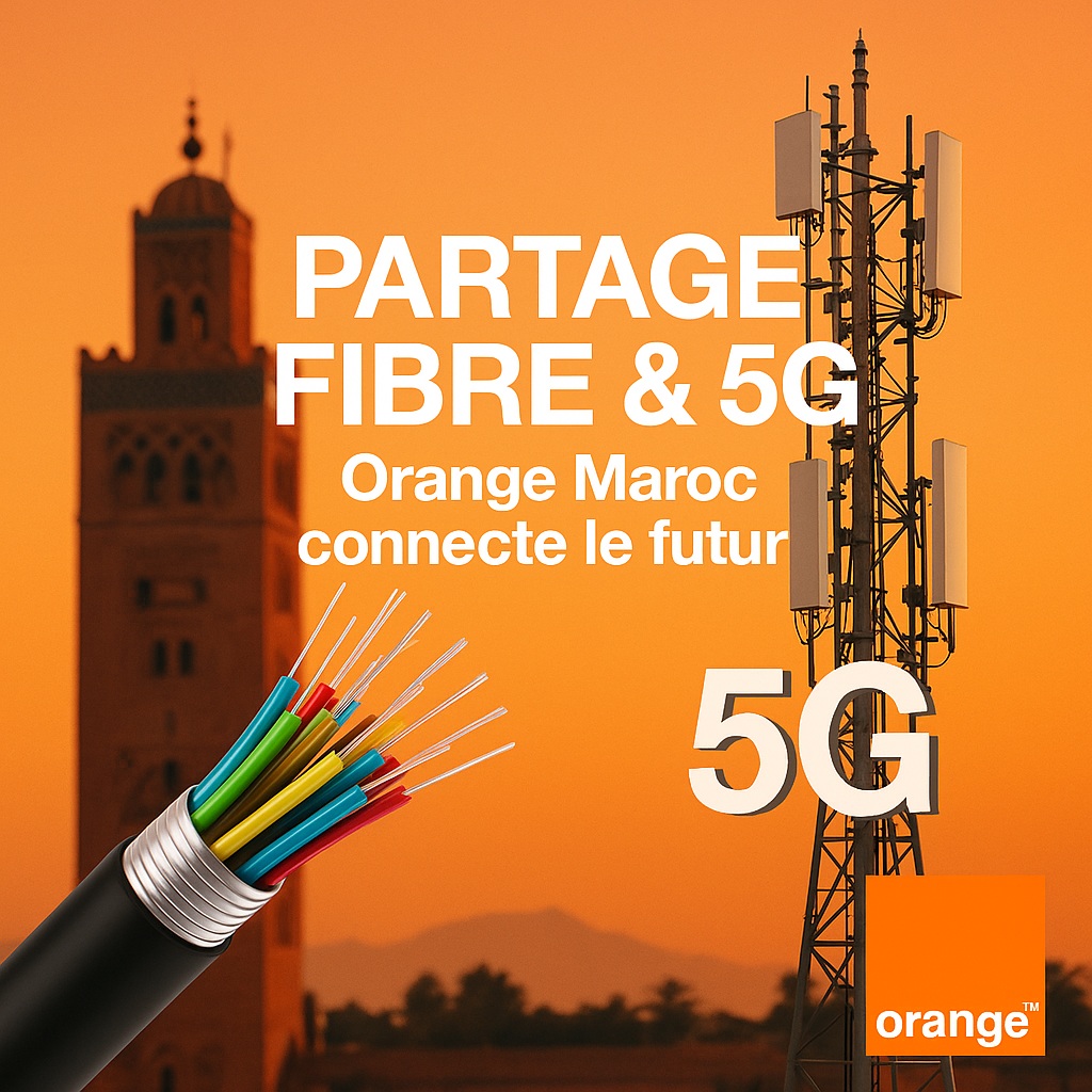 Orange Maroc — Partage Fibre et 5G au Maroc.