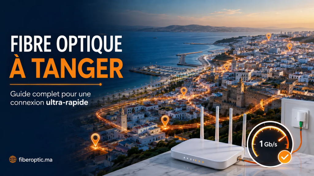 Fibre Optique à Tanger – guide pour une connexion Internet ultra-rapide